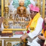 Dharuhera News: चेयरमैन अजय जांगडा ने किए भगवान शांतिनाथ के दर्शन Dharuhera News: चेयरमैन अजय जांगडा ने किए भगवान शांतिनाथ के दर्शन