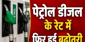 Petrol Diesel Price Hike: आम आदमी को लगा झटका, पेट्रोल डीजल के रेट में हुई फिर बढ़ोतरी, देखें ताजा रेट आम आदमी को लगा झटका, पेट्रोल डीजल के रेट में हुई फिर बढ़ोतरी
