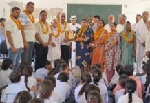 Rewari Latest News: रालियावास स्कूल में अध्यापक व विद्यार्थियों को किया समानित RALIYAWAS SCHOOL NEWS