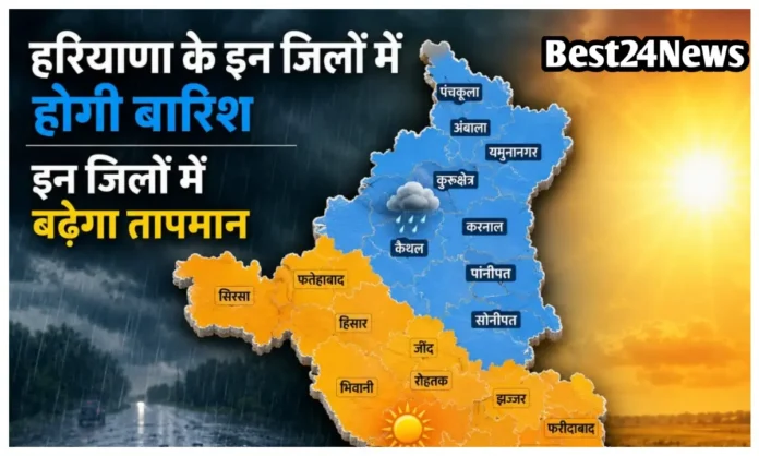 इन जिलों में बढ़ेगा पारा, इन जिलों में होगी झमाझम बारिश