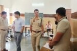 चुनावों में सुरक्षा व्यवस्था को लेकर डीसी व एसपी रेवाडी ने मतदान केंद्रों का औचक निरीक्षण किया