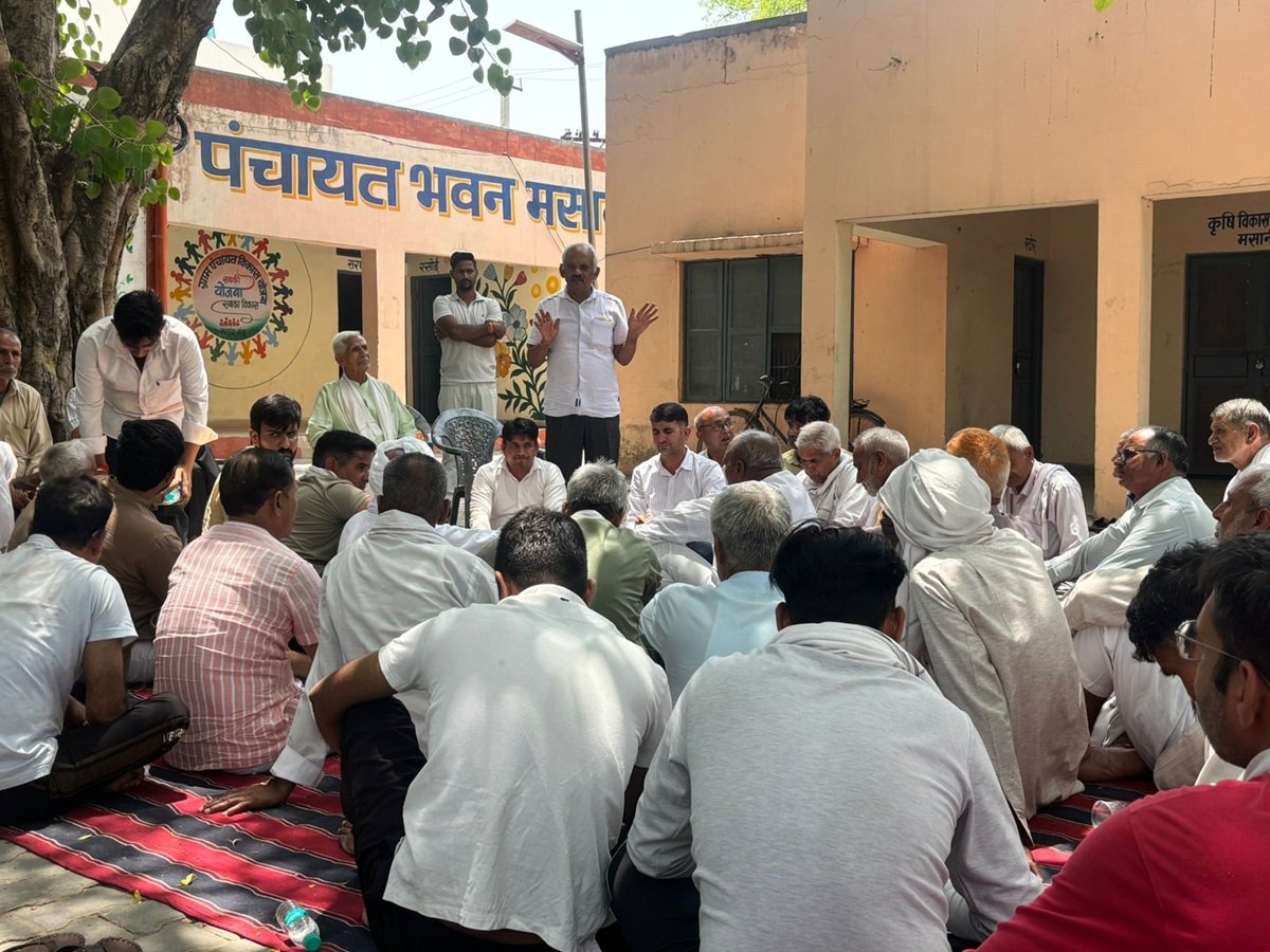Rewari Breaking News: मसानी बैराज में छोड जो रहे प्रदूषित पानी में विरोध में बैठक, आंदोलन के लिए रणनीति तैयार
