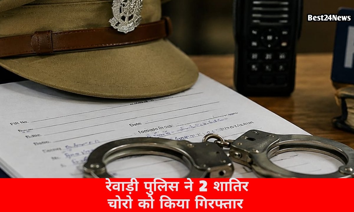 Best24News: Latest Hindi News 13 रेवाड़ी पुलिस के हत्थे चढ़ा अंतरराज्यीय शातिर चोर