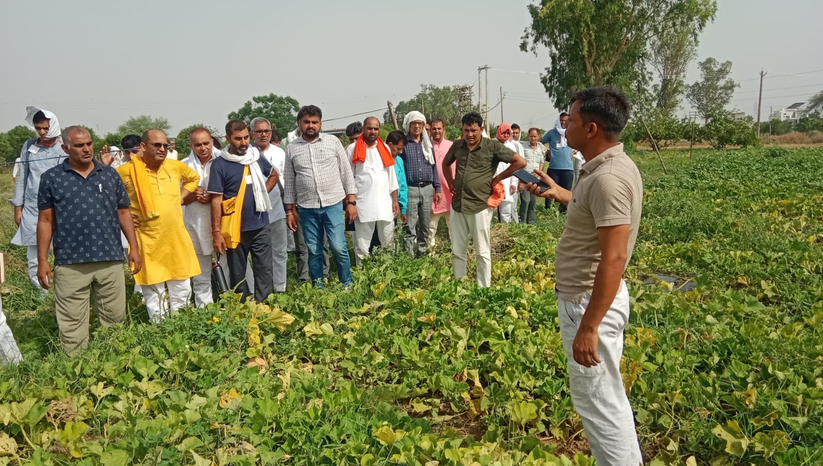 धारूहेड़ा में प्राकृतिक खेती का प्रशिक्षण, संघ शिक्षा वर्ग के 54 कार्यकर्ताओं ने लिया हिस्सा
