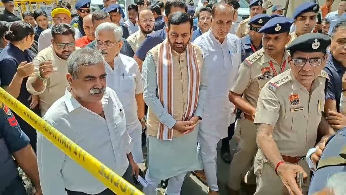 Rohtak Model Town fire incident: ​हरियाण के CM नायब सैनी ने किया बड़ा ऐलान