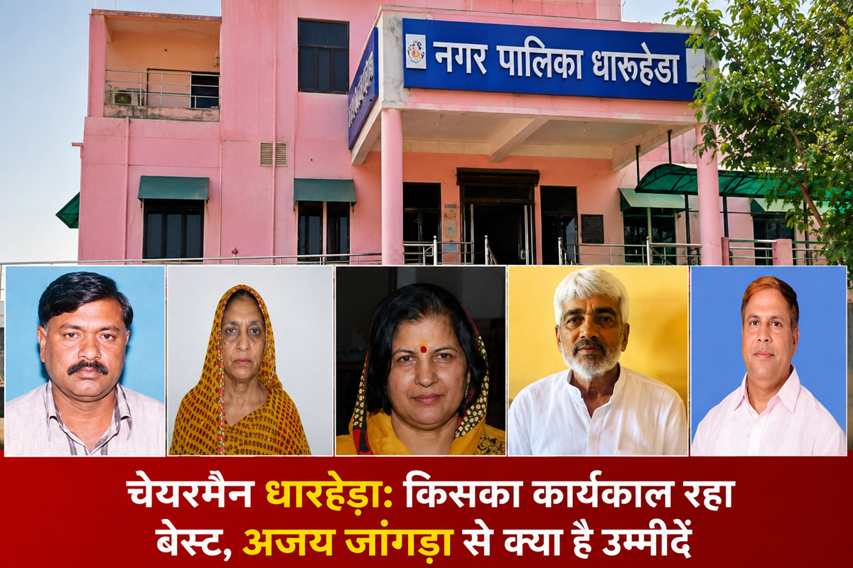 Dharuhera Chairman: किसका कार्यकाल रहा सबसे बेहतर, अजय जांगड़ा से जनता को क्या हैं उम्मीदें
