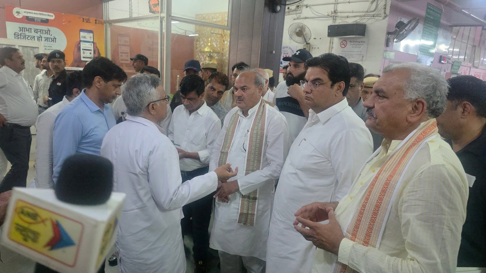 रेवाड़ी नागरिक अस्पताल में 6 माह की अल्ट्रासाउंड वेटिंग पर क्या बोले विधायक