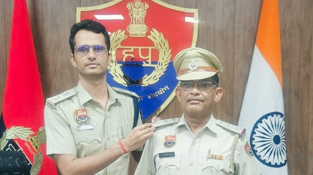 Rewari Police: SI सुंदर लाल बने इंस्पेक्टर