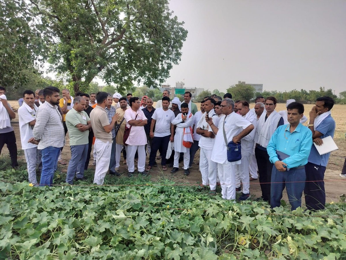 धारूहेड़ा में प्राकृतिक खेती का प्रशिक्षण, संघ शिक्षा वर्ग के 54 कार्यकर्ताओं ने लिया हिस्सा