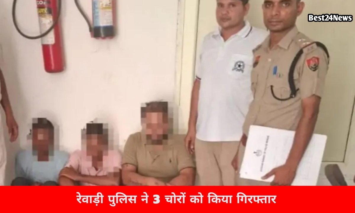 पेट्रोल पंपों से नकदी चोरी का हुआ खुलासा, जींद के तीन आरोपी गिरफ्तार