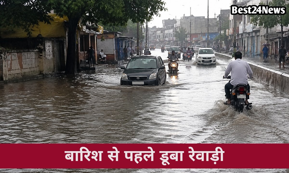 बारिश से पहले ही सड़कों पर समंदर