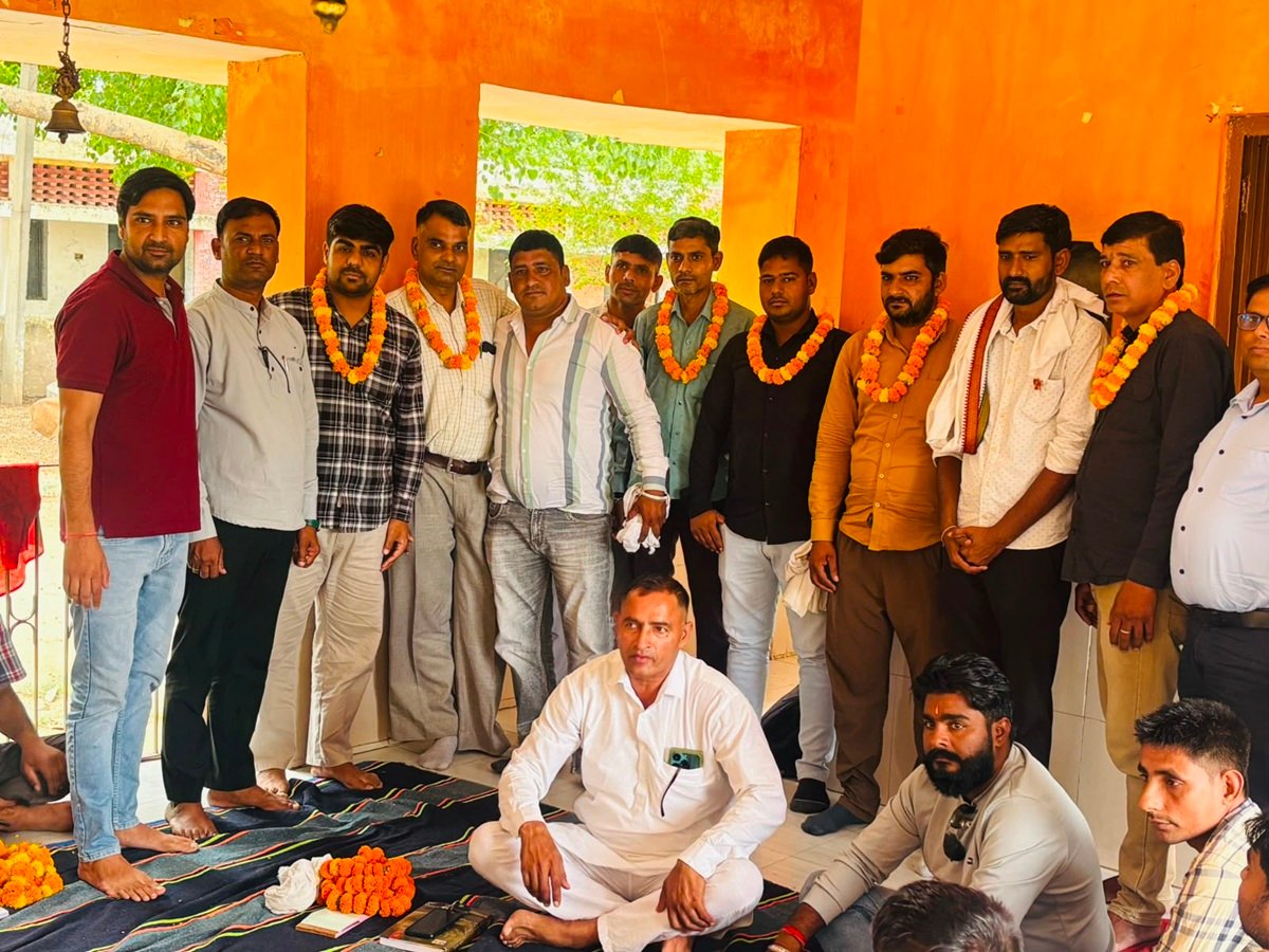 AVKSH सब यूनिट धारूहेड़ा की नई कार्यकारिणी गठित, अशोक बने यूनिट प्रधान