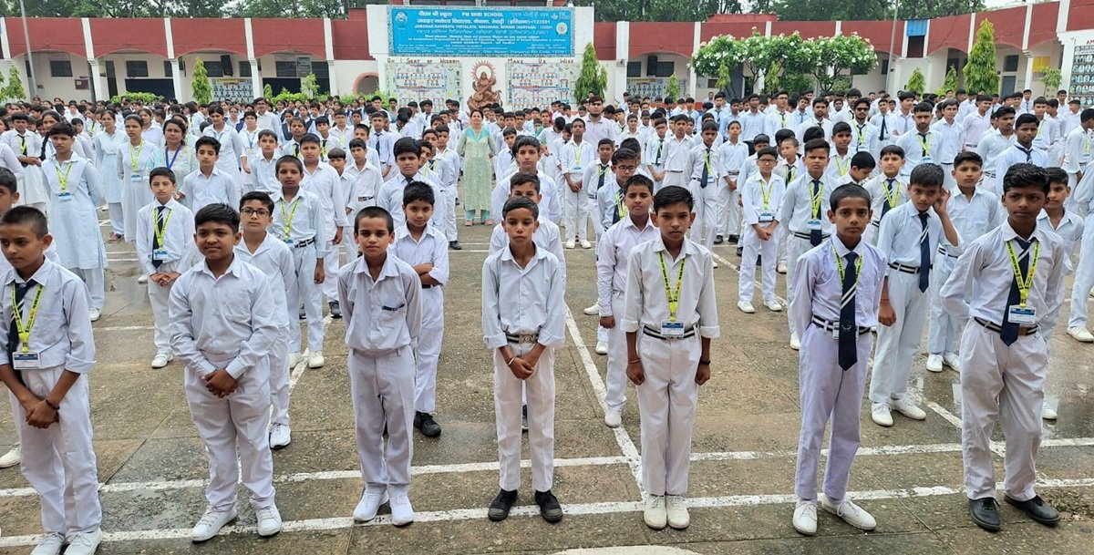 नवोदय स्कूल रेवाड़ी में हरियाणा राज्य नारकोटिक्स कंट्रोल ब्यूरो की चलाया गया जागरूकता अभियान