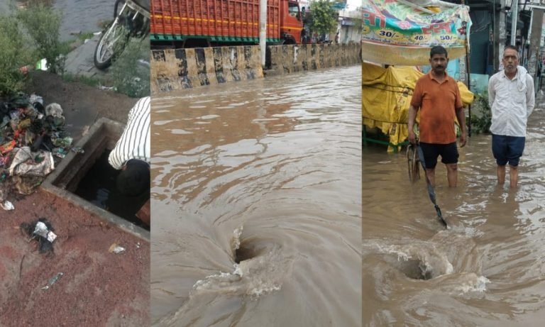 धारूहेड़ा में नाला सफाई पर घिरा नगर पालिका प्रशासन, बारिश के बाद लोगों ने उठाए जवाबदेही के सवाल