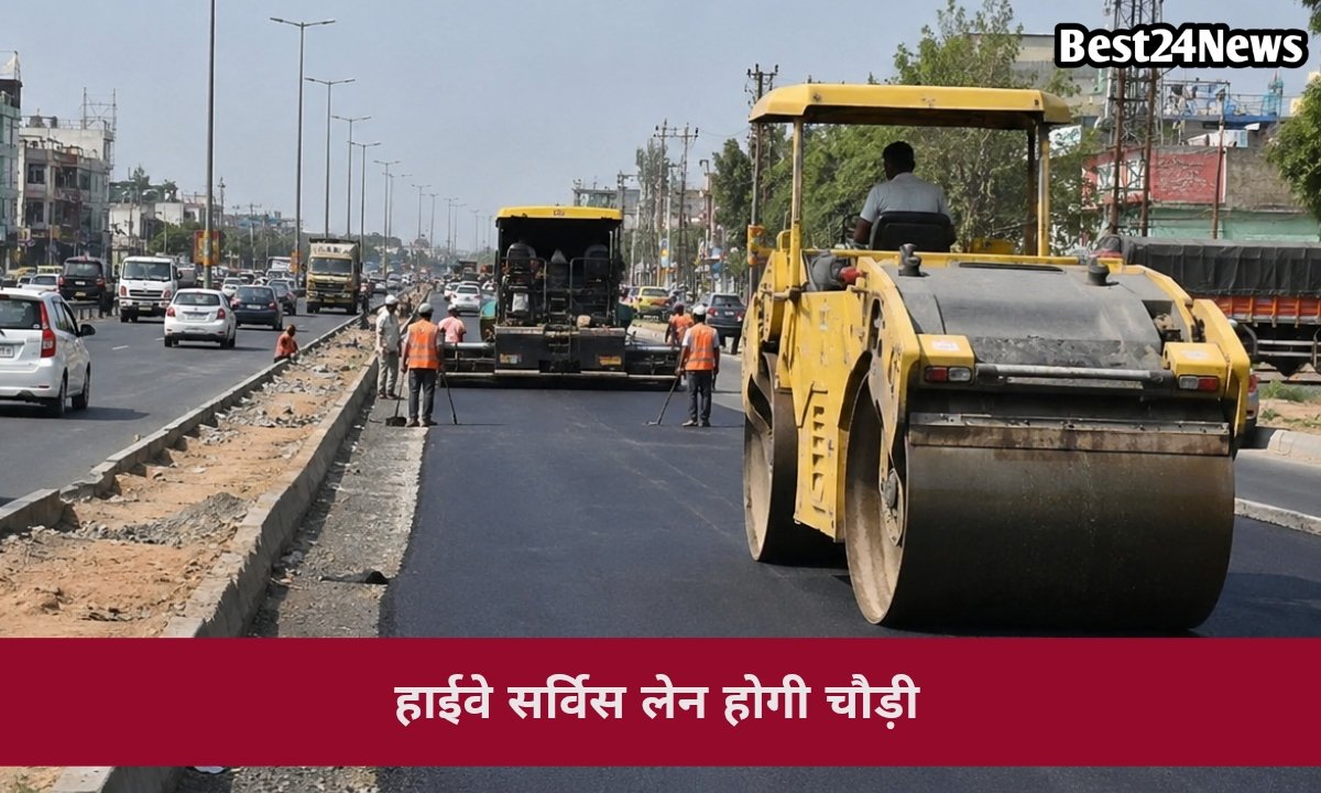 हाईवे सर्विस लेन होगी चौड़ी, जाम से राहत दिलाने के लिए प्रशासन ने दिए सख्त निर्देश