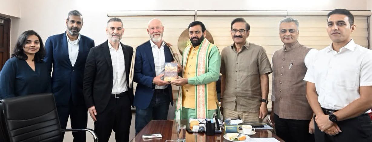 चंढीगढ में विश्व प्रसिद्ध कंपनी IKEA India के सीईओ श्री पैट्रिक एंटोनी के नेतृत्व में आए एक उच्च स्तरीय स्वीडिश प्रतिनिधिमंडल से विशेष भेंट की।