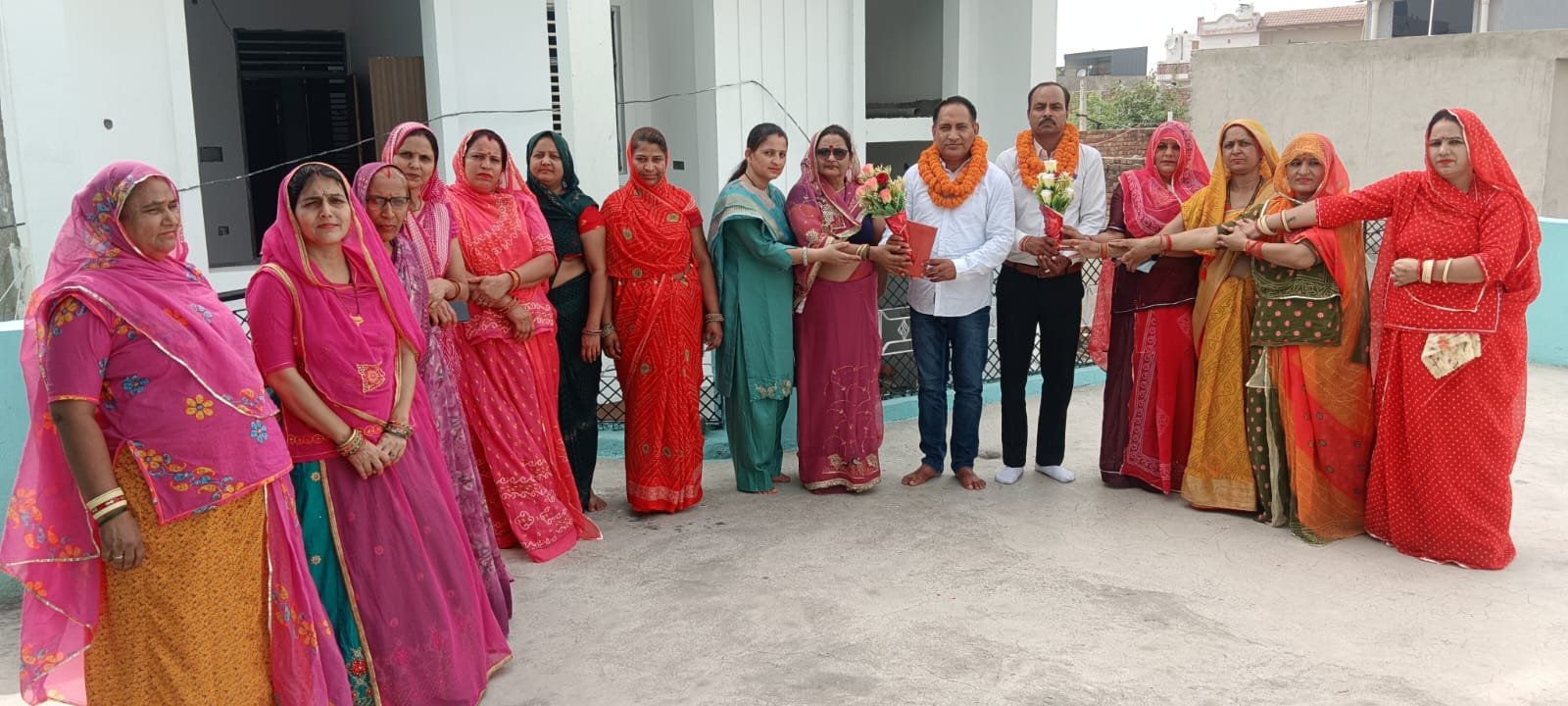 धारूहेड़ा: अखिल भारतीय क्षत्रिय महासभा के नवनियुक्त पदाधिकारियों का भव्य स्वागत