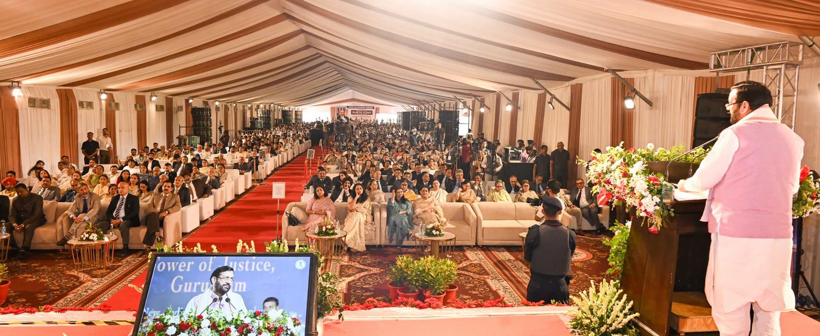 गुरुग्राम में 295 करोड़ से बना 'टावर ऑफ जस्टिस', सीएम सैनी और CJI सूर्यकांत ने किया उद्घाटन
