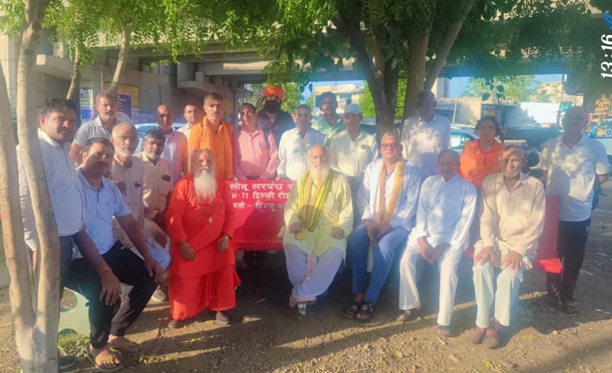गौ रक्षक देवेंद्र की पुण्यतिथि की तैयारी को लेकर बैठक