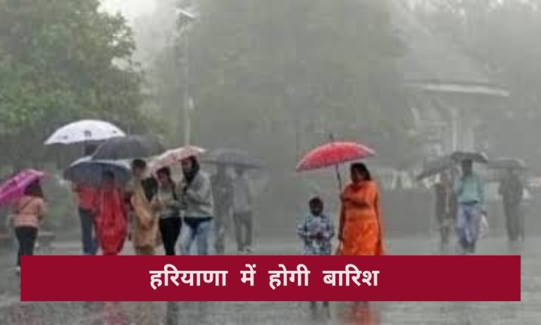 हरियाणा में मानसून का मेगा धमाका! अगले 72 घंटे इन जिलों में होगी झमाझम बारिश, IMD ने जारी किया नया अलर्ट
