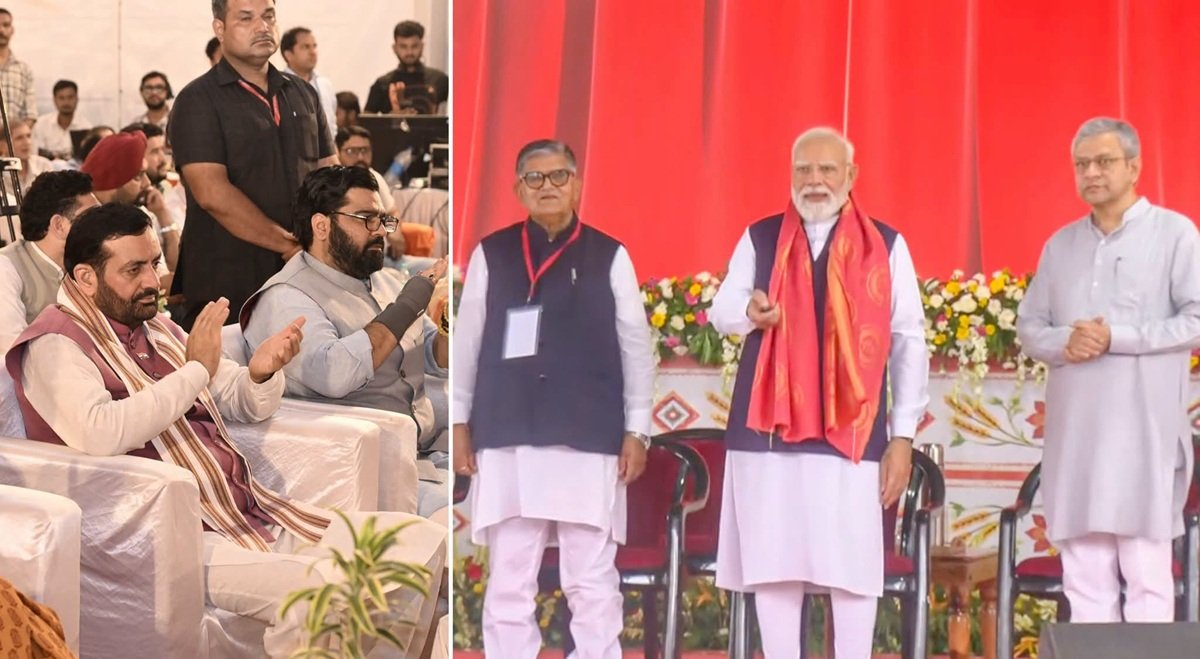 प्रधानमंत्री नरेंद्र मोदी ने हरियाणा के जींद रेलवे स्टेशन से देश की पहली स्वदेशी हाइड्रोजन ट्रेन को हरी झंडी दिखाकर रवाना किया