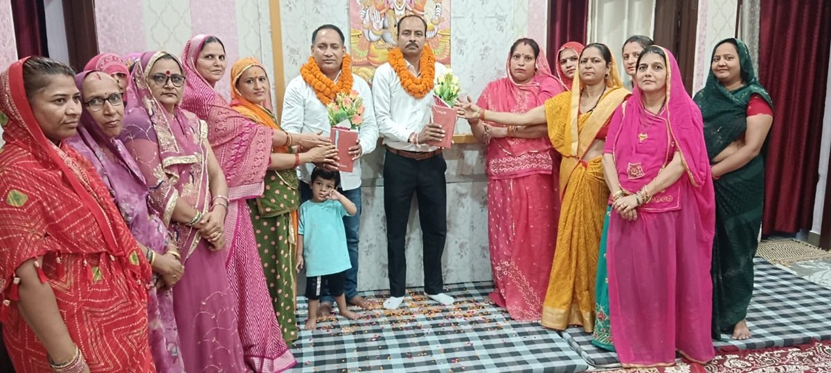 धारूहेड़ा: अखिल भारतीय क्षत्रिय महासभा के नवनियुक्त पदाधिकारियों का भव्य स्वागत