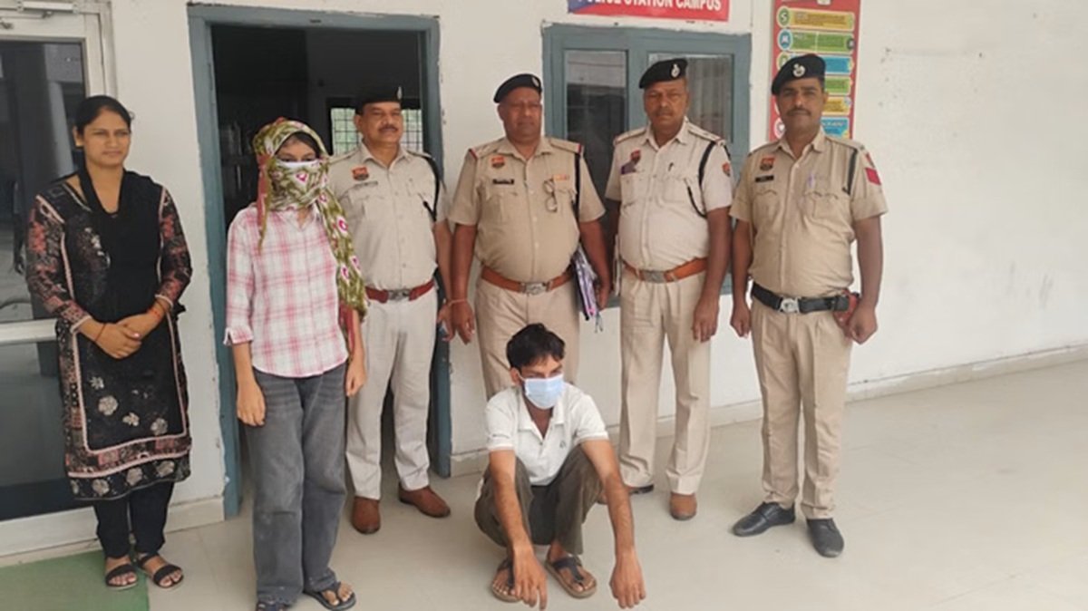 धारूहेड़ा: हत्या के बाद गिरफ्तार किए मोनू के हत्यारी पत्नी तन्नू व उसका दोस्त हरिओम