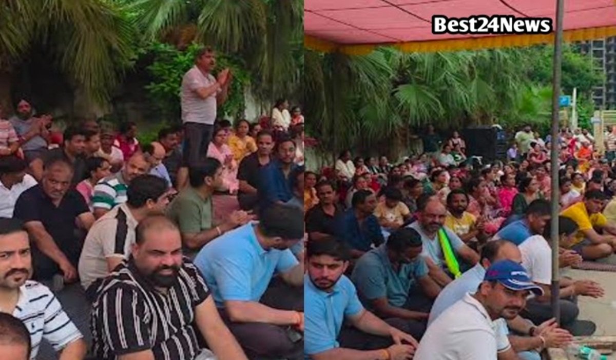 बीडीआई सनशाइन सिटी भिवाड़ी मेंं बिल्डर के खिलाफ क्यों लगे नारें, जानिए क्या है पूरा मामला ? बीडीआई सनशाइन सिटी भिवाड़ी में हेड ओवर की मांग को लेकर धरना दिया