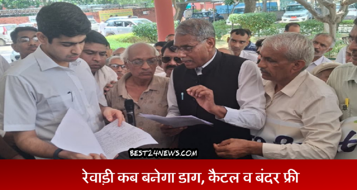 रेवाड़ी कब होगा डाग, कैटल व बंदर फ्री, जानिए DC ने क्या कहा ?
