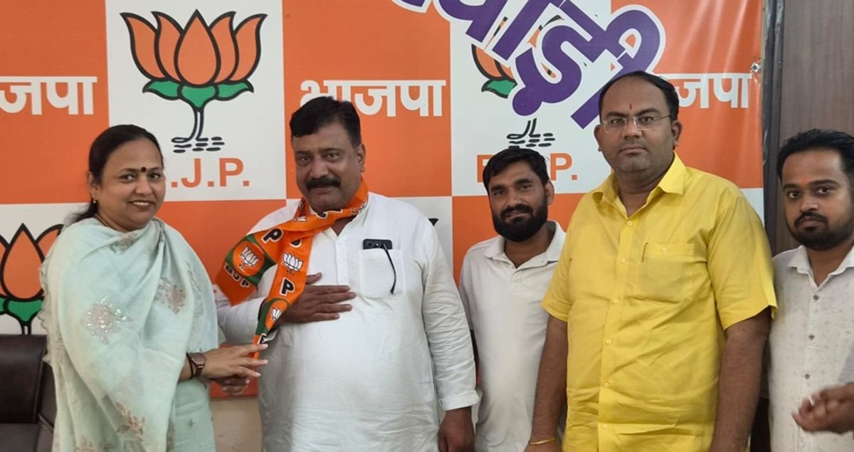 धारूहेड़ा: भाजपा में पुनः शामिल हुए अशोक कोसलिया