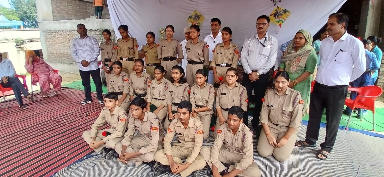 राजकीय मॉडल संस्कृति वरिष्ठ विद्यालय में स्वतंत्रता दिवस समारोह उत्साह के साथ मनाया