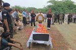 रवि प्रकाश को श्रद्धांजलि देते विधायक सुनील सांगवान