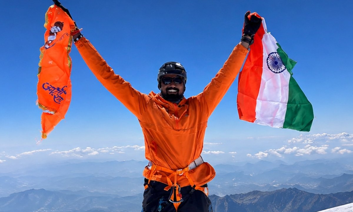 रेवाड़ी का बेटा बना देश की शान, माउंट पिको डी ओरिजाबा पर लहराया तिरंगा