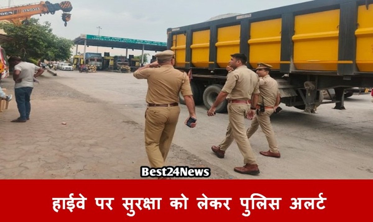 NH 48 Dharuhera : कांवड़ियों की सुरक्षा के लिए लगाए बैरिकेड्स