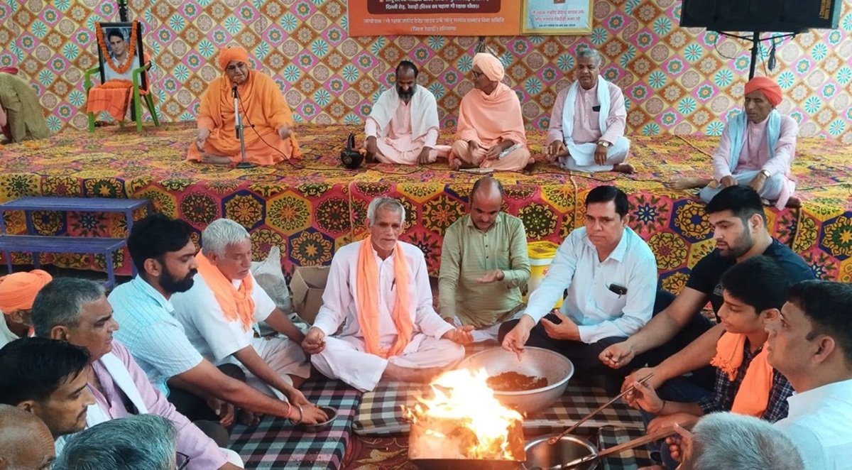 गोरक्षक देवेंद्र यादव की द्वितीय पुण्य तिथि पर रक्तदान शिविर व श्रद्धांजलि सभा आयोजित