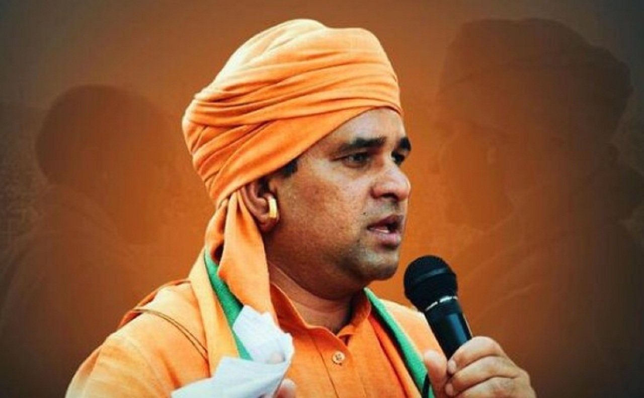 Bhiwadi चुनाव प्रचार के दौरान बाबा बालकनाथ द्वारा कांग्रेस प्रत्याशी को वोटों के जरिए पीटने संबंधी कथित बयान दिया