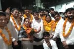 नितिन ने अपने निकटतम प्रतिद्वंद्वी अनिल कुमार को 60 वोटों के अंतर से हराकर लगातार दूसरी बार प्रधान पद पर कब्जा जमाया।