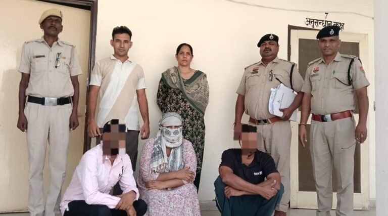 बावल: जमीन को धोखाधड़ी से हड़पने और दूसरे व्यक्ति को बेचने के प्रयास के मामले में बावल थाना पुलिस ने तीन आरोपियों को गिरफ्तार किया है