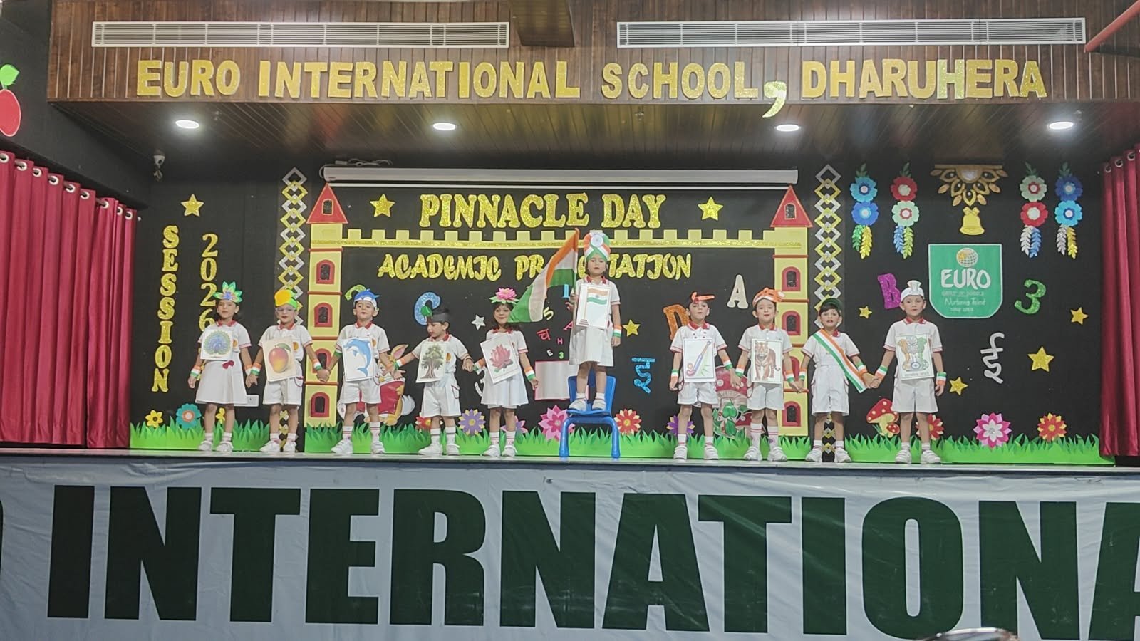 यूरो इंटरनेशनल स्कूल, धारूहेड़ा में ‘Pinnacle Day – Academic Presentation’ का भव्य आयोजन