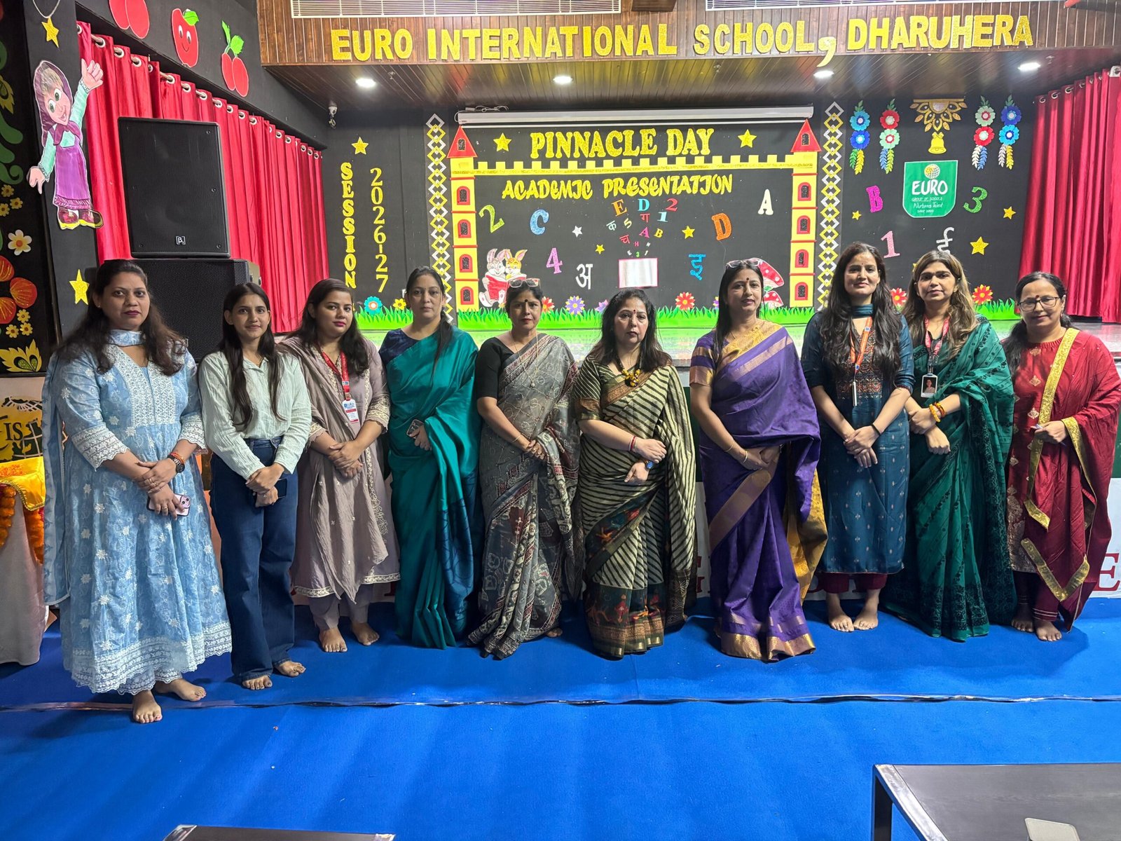 यूरो इंटरनेशनल स्कूल, धारूहेड़ा में ‘Pinnacle Day – Academic Presentation’ का भव्य आयोजन