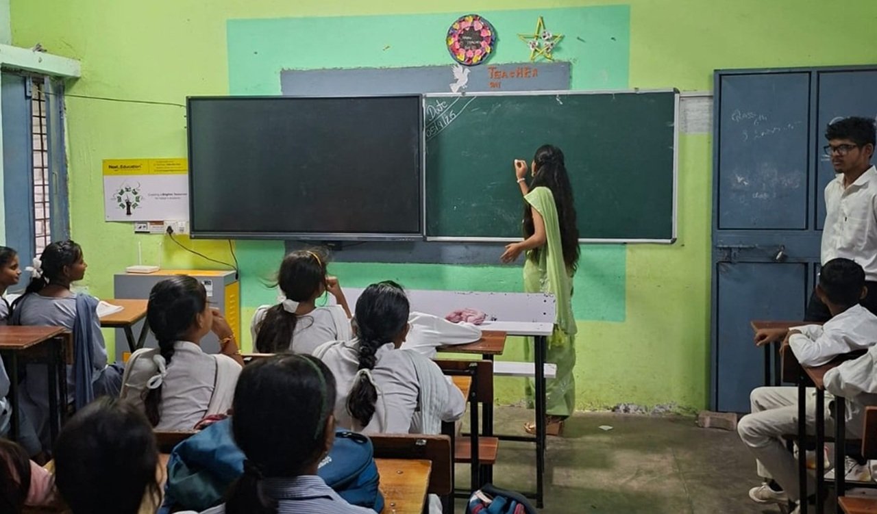 राजकीय मिडिल स्कूल गढ़ी अलावलपुर में धूमधाम से मनाया गया शिक्षक दिवस