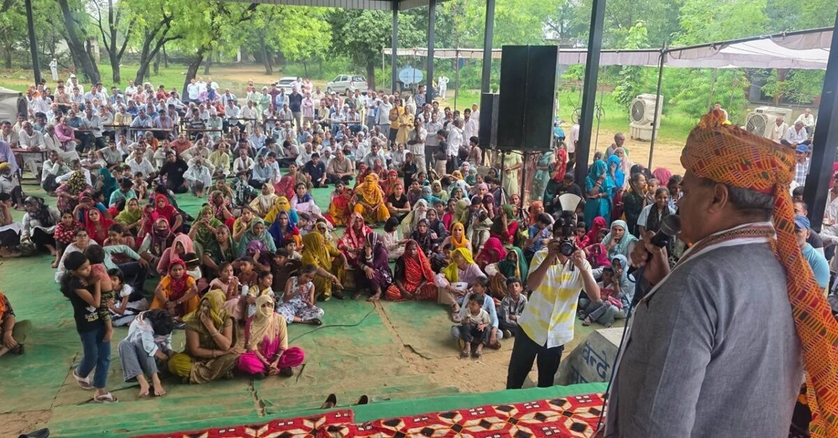 रेवाड़ी मोगा जी महाराज के मंदिर में उमड़ा आस्था का सैलाब