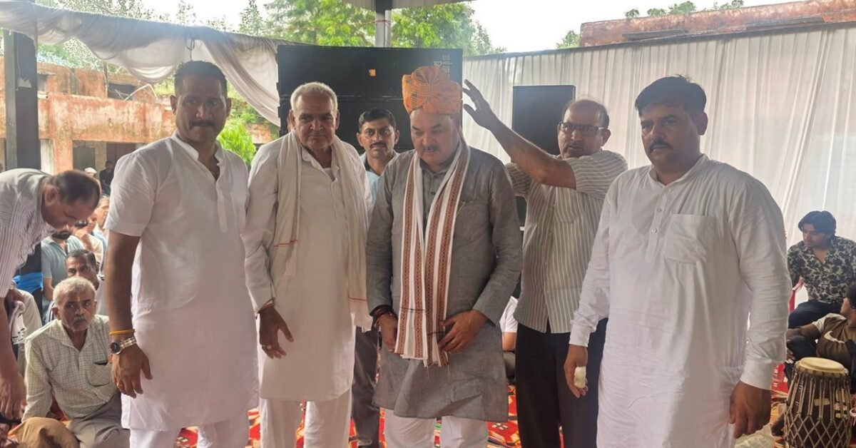 रेवाड़ी मोगा जी महाराज के मंदिर में उमड़ा आस्था का सैलाब