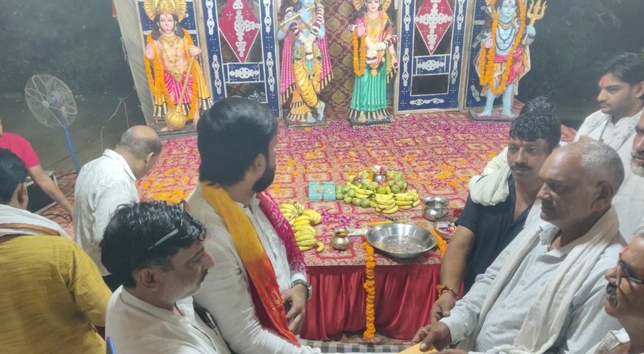 तीतरपुर में जन्माष्टमी पर भव्य जागरण व भंडारे का आयोजन
