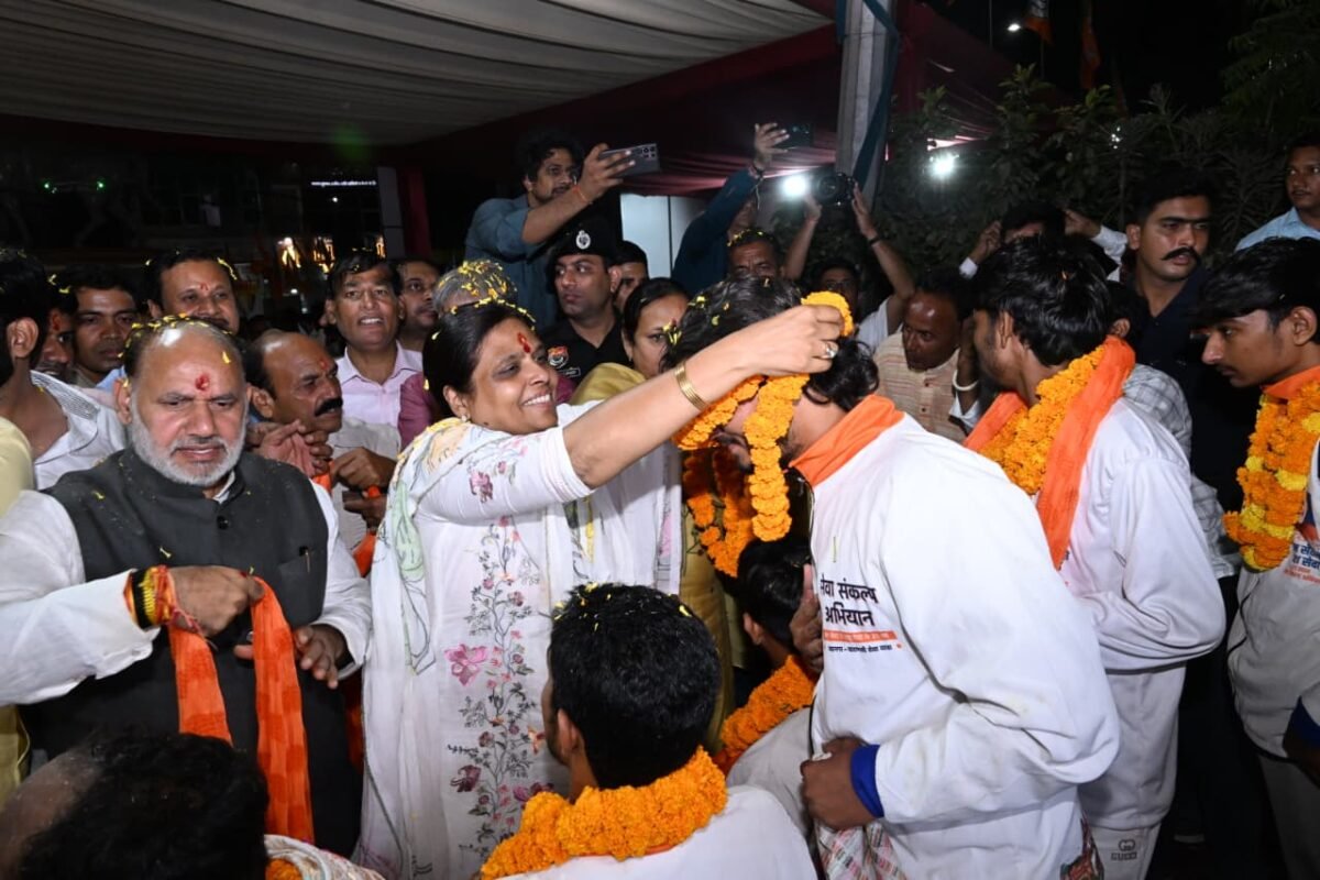 सेवा से संकल्प और संकल्प से सिद्धि के रास्ते पर बढ़ रहा है हरियाणा प्रदेश- डॉ. अर्चना गुप्ता