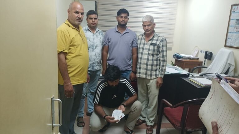 रेवाड़ी में HSNCB की बड़ी कार्रवाई: BMG सोसाइटी के पास स्मैक तस्कर गिरफ्तार