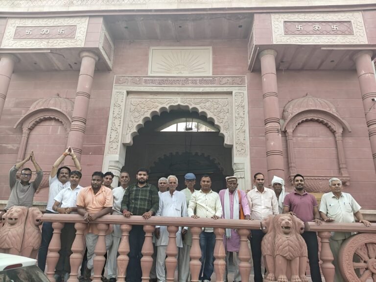 बाबा मुक्तेश्वर पुरी गौशाला कोसली के चुनाव में ओम प्रकाश ने मारी बाजी, 43 वोट लेकर बने अध्यक्ष