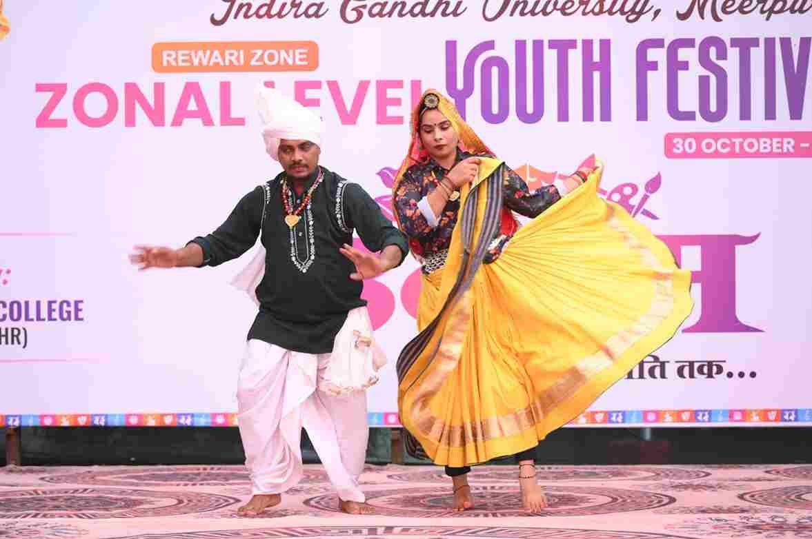 कृष्णा डिग्री कॉलेज कोसली में "उद्गम 2026" रेवाड़ी ज़ोनल यूथ फेस्टिवल का आगाज