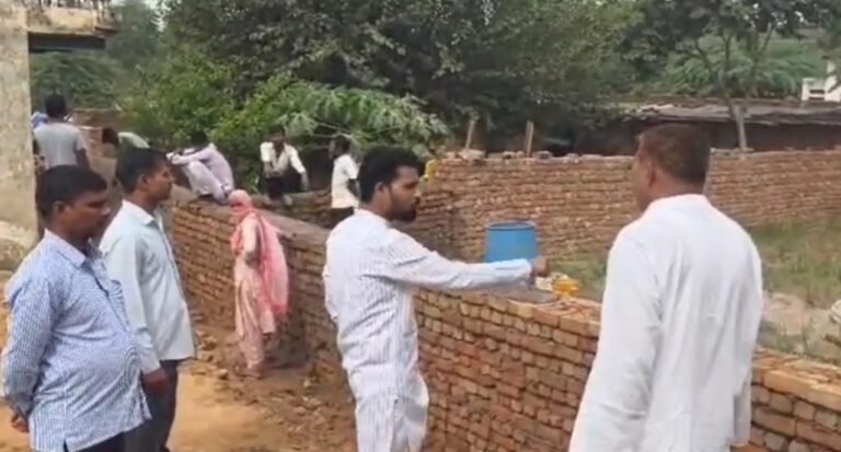 धारूहेड़ा में विकास कार्यों का चेयरमैन अजय जांगड़ा ने लिया जायजा