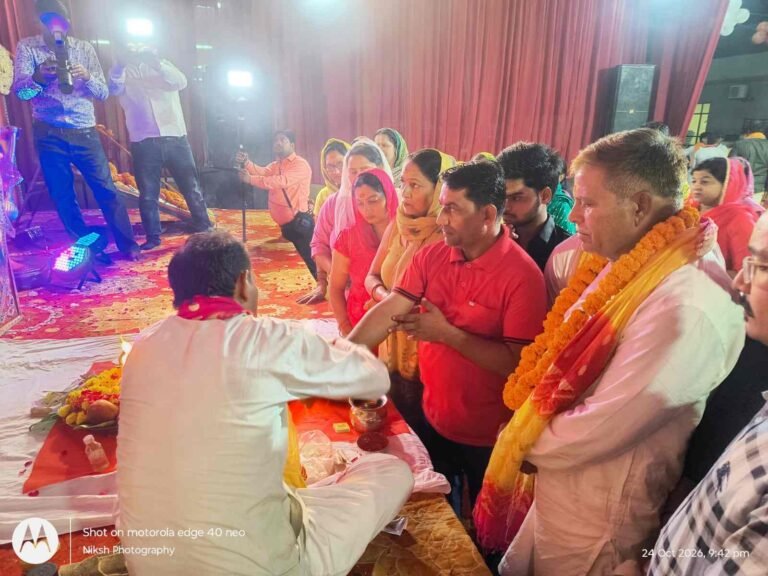 राजस्थान से आए कलाकरों ने धारूहेड़ा में बांधा समा